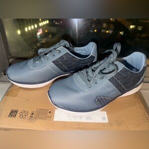 Comfortview Men's Blue and Black Sneakers